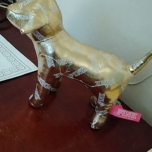 Victoria secret new gold dog